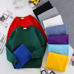 Sudadera Francesa de Algodón 100% de Corte Regular, Cuello Redondo, Logotipo Personalizado en la Parte Delantera, Venta al Por Mayor, Forro Polar de Invierno de 420g, Ecológica, para Hombre - Product Image 4