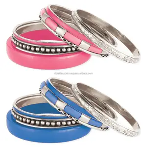 Bằng Gỗ Bangleswith Nhựa Cho Phụ Nữ Và Cô Gái Bằng Gỗ Bangles Vòng Tay Cô Gái Tay Sơn Bangle Vòng Đeo Tay