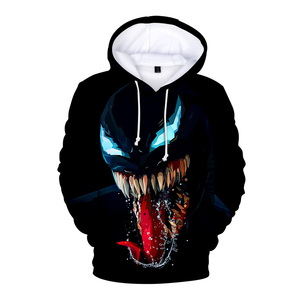 Sudaderas con capucha con logotipo personalizado impreso, suéter 100% de algodón con cuello redondo, liso, venta al por mayor - Product Image 3