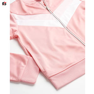 Chándal personalizado para mujer, ropa de entrenamiento y trote, manga completa, tela polar de poliéster, diseño OEM, producto con logotipo personalizado impreso - Product Image 6