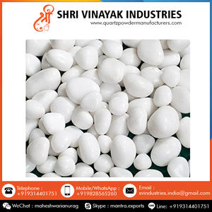 Exportateur mondial de galets blancs purs à vendre - Product Image 4