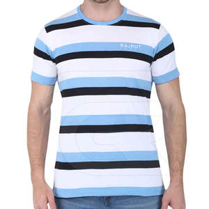 Camiseta de Verano de Alta Calidad para Hombre, de Algodón/Poliéster, de Secado Rápido, Duradera, Transpirable, con Cuello Redondo y Manga Corta, Diseño Casual - Product Image 1