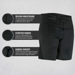 กางเกงชกมวยผ้าโพลีเอสเตอร์ 100% ปรับแต่งได้ ยืดหยุ่นสำหรับฝึกซ้อมและต่อสู้ - Product Image 3