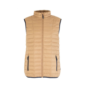 Chaqueta acolchada sin mangas profesional para hombre, estilo informal, cuello levantado, cierre de cremallera, diseño personalizado, de talla grande Color, transpirable - Product Image 5