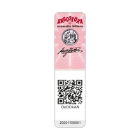 Etiqueta Adhesiva PET con Código QR 3D Personalizado, Holograma Anti-Falsificación, Marca QS, con Seguridad Void y Acabado Efecto Cáscara de Huevo