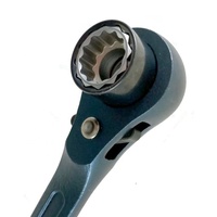Clé à cliquet multifonction 4-en-1 en alliage RTS, outil de serrage pour échafaudage, qualité industrielle/bricolage, personnalisable OEM/ODM/OBM TW
