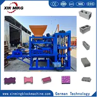 TKA Hydraulic Brick Moulding Machinery, QT 4-20