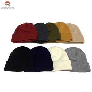 Chapeau de sport unisexe pour adultes en tricot d'hiver avec doublure en acrylique et doublure en satin, nouveau design MESS SPORTS - Product Image 4