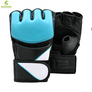 Gants de boxe en cuir pu, protège des doigts, pour adultes, vente en gros, de haute qualité, MMA, pour sac lourd, - Product Image 5