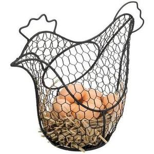 <b>Egg</b> <b>Basket</b> Wrought Iron Square Shape Black Color Kitchen Accessories Metal Iron Storage Rack Display <b>Egg</b> Storage <b>Basket</b> - Product Image 3