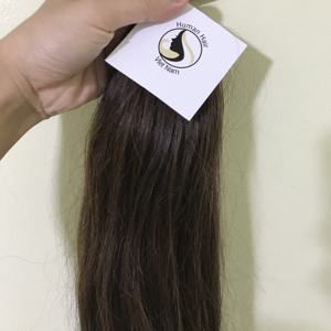 Mechones de cabello humano de grado 10a 12a, cabello Virgen sin procesar, venta al por mayor - Product Image 5