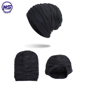 Beanie <b>Hat</b> for Men Slouchy Autumn <b>Winter</b> <b>Hats</b> Fashion Skull Knitted Hip Hop Thick Warm Men <b>Women</b> Beanies - Product Image 3