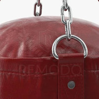 REMODO INTERNATIONAL RI-3510 Saco de Boxeo Pesado con Cubierta de Cuero, Relleno de Arena, 3FT de Altura, Color y Logotipo Personalizables, Tamaño Grande
