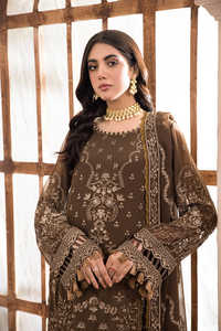 Trajes de gasa bordados finos de alta calidad Shalwar Kameez, ropa de fiesta de estilo indio y pakistaní para mujer - Product Image 5