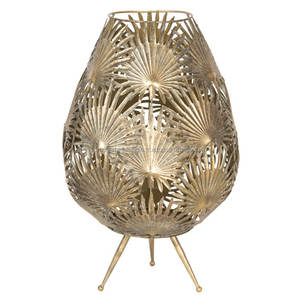 Farol dorado antiguo hecho a mano para decoración del hogar, fabricante de linternas, venta al por mayor - Product Image 4