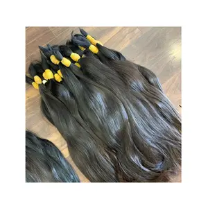 100% Raw Human Double Drawn Hair Bundles from Vietnamese NO Tangle NO Shedding - Just Best Quality