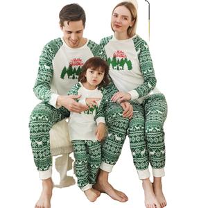 <b>Christmas</b> print suit Family Long sleeved <b>christmas</b> <b>pajamas</b> Sets Sleeping set - Product Image 1