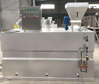Auto chimique d'alimentation en polymère préparation unité de machine pour des eaux usées floc coagulation floculation