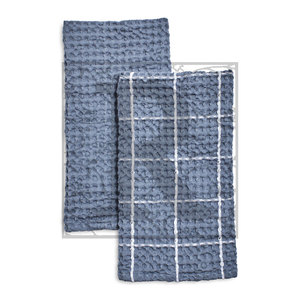 Serviette de toilette et de bain 100% coton gaufré, très absorbante, avec motif de Noël imprimé, pour la cuisine - Product Image 5
