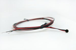 Various Industries Wire And Probe Length RTD Thermistor Sensor With Lead Wire Customized - Product Image 4