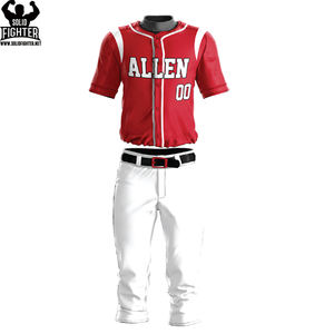 ใหม่ขายส่งปรับแต่งระเหิดผู้ชายเบสบอลซอฟต์บอลเครื่องแบบเสื้อ - Product Image 5