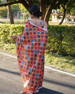 เครื่องแต่งกายผู้หญิงสำหรับชุดส่าหรีปาร์ตี้พิเศษพร้อมเสื้อและชุดลำลองส่าหรี - Product Image 6