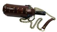 Fourre-tout en cuir porte-bouteille de vin personnalisée sac cadeau de bouteille de vin de raisins TRE -0013