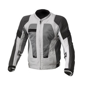 เสื้อแจ็กเก็ตขี่มอเตอร์ไซค์ผ้าไนลอนสีดำ500D แบบปรับได้พร้อมสายรัดแขนระบายอากาศได้ดีผลิตตามสั่ง - Product Image 2