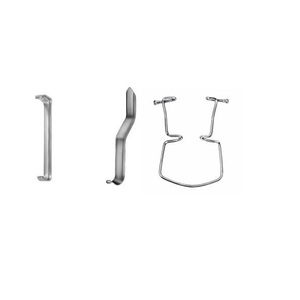 Retractores quirúrgicos dentales de acero inoxidable QNQ de 14cm, Retractor Manual de labios y mejillas y Universal para vestíbulo de mandíbula superior e inferior - Product Image 5