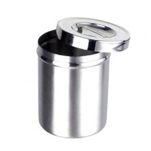 Instruments creux en acier inoxydable, pot à Dressing et conteneur en coton - Product Image 3