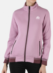 Sudadera con capucha personalizada para mujer, de algodón y poliéster, ropa para Parte Superior Femenina, color púrpura, con Logo personalizado, fabricada por camuflaje Impex, 2022 - Product Image 5