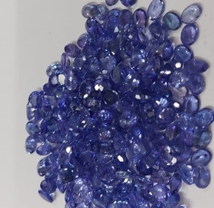 พลอยแทนซาไนต์ธรรมชาติทรงรีขนาด 8x6 มม. สีน้ำเงิน 1 กะรัต ผ่านการอบความร้อน IN;27243 - Product Image 1