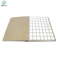 Koleksi stempel koin Logo kustom Folder kulit dengan PVC Foil/penutup PU untuk dekorator-Fitur DIY Promosi