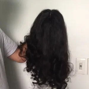 Venta al por mayor mejor precio fibra suave resistente al calor resaltar cabello tejido con cierre extensiones de cabello de Vietnam