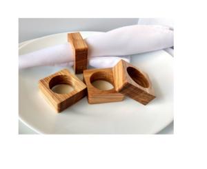 Porte-serviettes en bois, pour forme ronde, porte-serviettes, pour Restaurants d'hôtel de luxe, à utiliser - Product Image 4