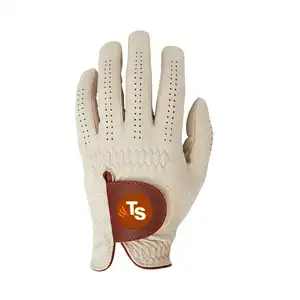 Nuevos Guantes de Golf Personalizados para Hombre al por Mayor 2022 / Guantes de Golf de Cuero de Piel de Oveja Cabretta para Invierno - Product Image 1