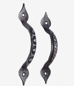 Manija de puerta de Metal moderna y elegante para utensilios de cocina y cama, manijas decorativas de Color negro para habitación - Product Image 1