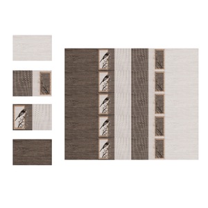 Carreaux muraux décoratifs de grande taille, carrelage Double couleur effet miroitant, 300x450mm - Product Image 1