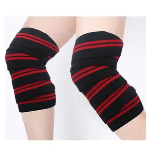 Rodilleras de muñeca profesionales, correas elásticas, Protector de soporte, levantamiento de pesas, entrenamiento, culturismo, gimnasio y Fitness, 2022 - Product Image 1