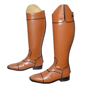 Chaussures d'équitation en cuir, nouveauté