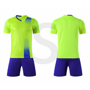 Custom <b>Long</b> Sleeve Soccer Uniform for <b>Men</b> Gradient Team Jersey & <b>Shorts</b> OEM ODM Wholesale Football Kits Personalized Name & Logo - Product Image 1