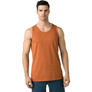 Camiseta de tirantes deportiva informal para hombre al por mayor de la mejor calidad, transpirable, de talla grande, de algodón/poliéster con logotipo personalizado para culturismo - Product Image 2