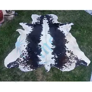 Factory Good wholesale price and fast delivery various goat skin leather area rugs