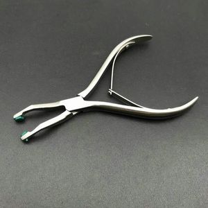 Instrumento de ortodoncia Dental con punta de seguridad, alicates de eliminación de corona delantera, almohadilla verde - Product Image 2