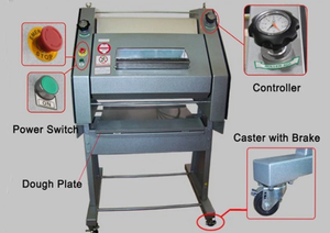 Machine à pain française professionnelle sans support, petite Machine à pain turc, commerciale - Product Image 6