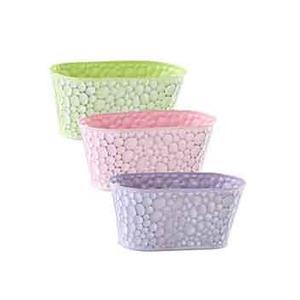 EMBOSSED FLOWER OVAL <b>TUB</b> GARDEN DECORATIVE OVAL <b>TUB</b> & PLANTER UNIQUE OVAL <b>TUB</b> & PLANTER - Product Image 5