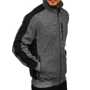 เสื้อกันหนาวมีฮู้ดสำหรับผู้ชายและผู้หญิงสำหรับฤดูหนาวย้อมสีเรียบสไตล์ใหม่ - Product Image 3