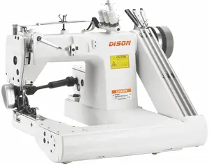 DS-928-PS DISON-máquina de coser de alta velocidad, tres agujas, alimentación del brazo