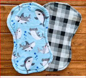 Custom Logo 100% Cotton Triangle <b>Baby</b> Burp Cloth - Product Image 3