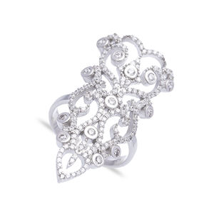 Bague de Cocktail en argent, vente en gros, bague en argent Sterling 925 fabriquée à la main, bijoux à la mode - Product Image 2